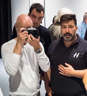 Vorführung der Hasselblad X1D in den Hamburger Briese Studios