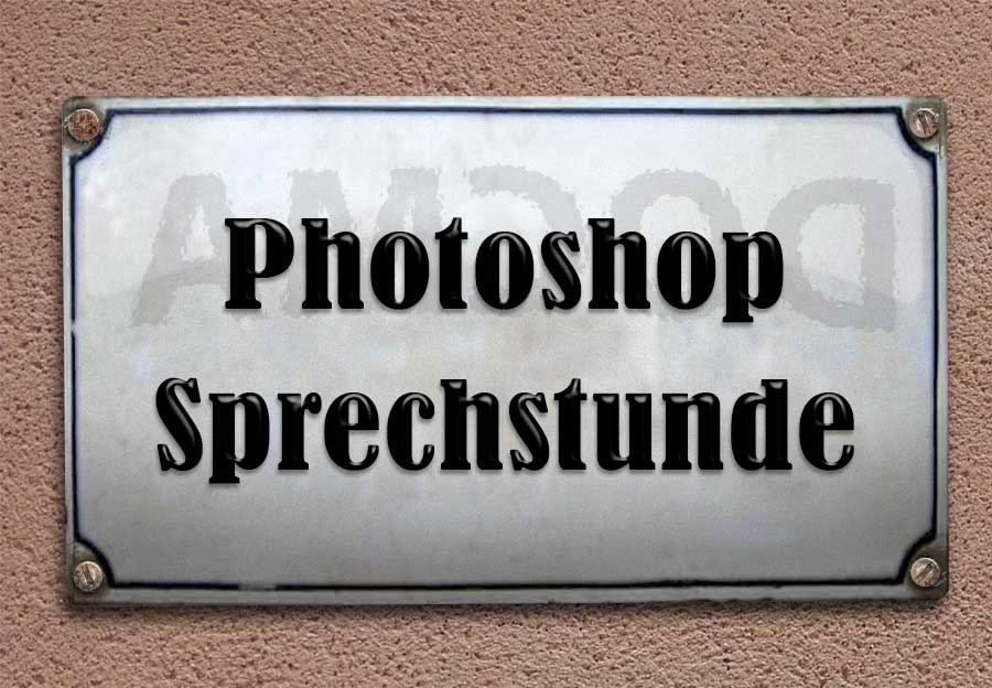 Photoshop-Sprechstunde