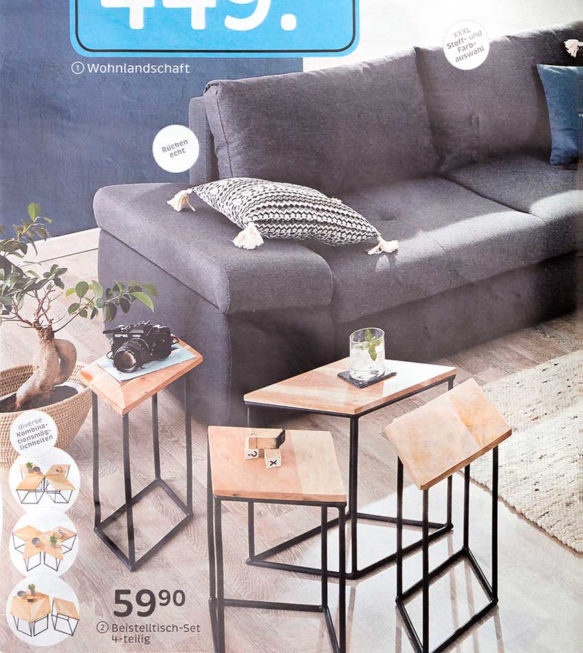 Bildkritik: Schräge Möbel