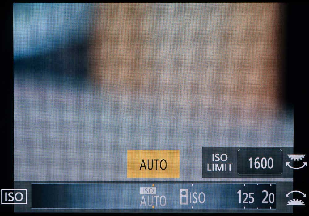 Viele Lumix Kameras legen mit ISO-Automatik 1/125 s als Verschlusszeit fest. Diese Einschränkung lässt sich nur durch manuelle Wahl des ISO-Werts über ein Einstellrad schnell umgehen.