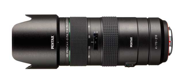 HD PENTAX-D FA 70-210 mm F4 ED SDM WR – Telezoom für Pentax Spiegelreflexkameras