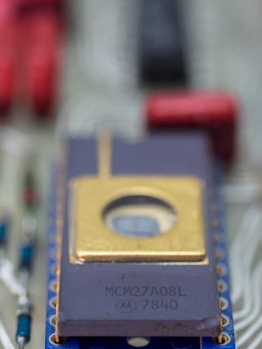 Microelektronik-Makro. 