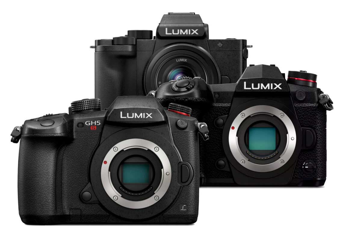 Firmware-Updates für Panasonic Lumix GH5S, G9 und G110