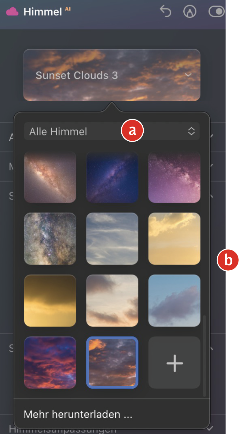 Luminar AI: Verbesserte Himmel-Auswahl