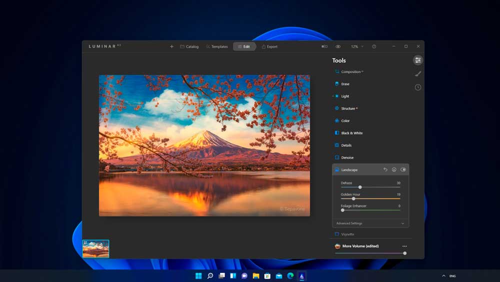 Luminar AI für Windows 11 und Microsoft Fotos App verfügbar