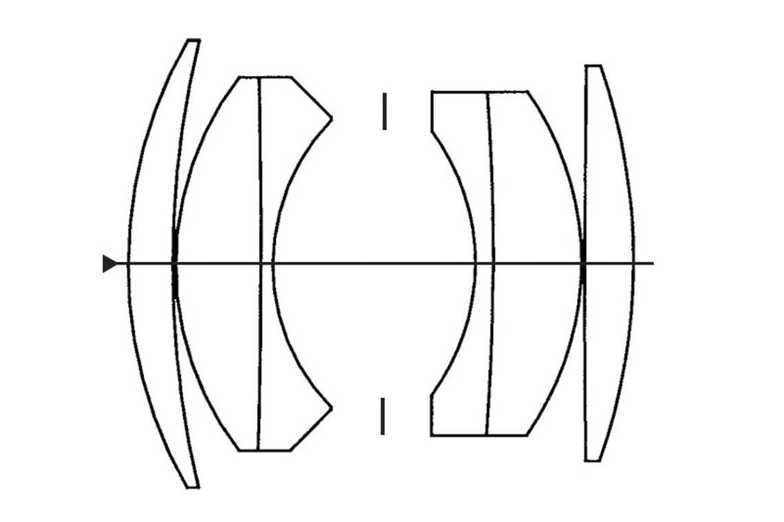 Linsenschnitt. Nikkor-H 50/2 und Domiron 50/2
