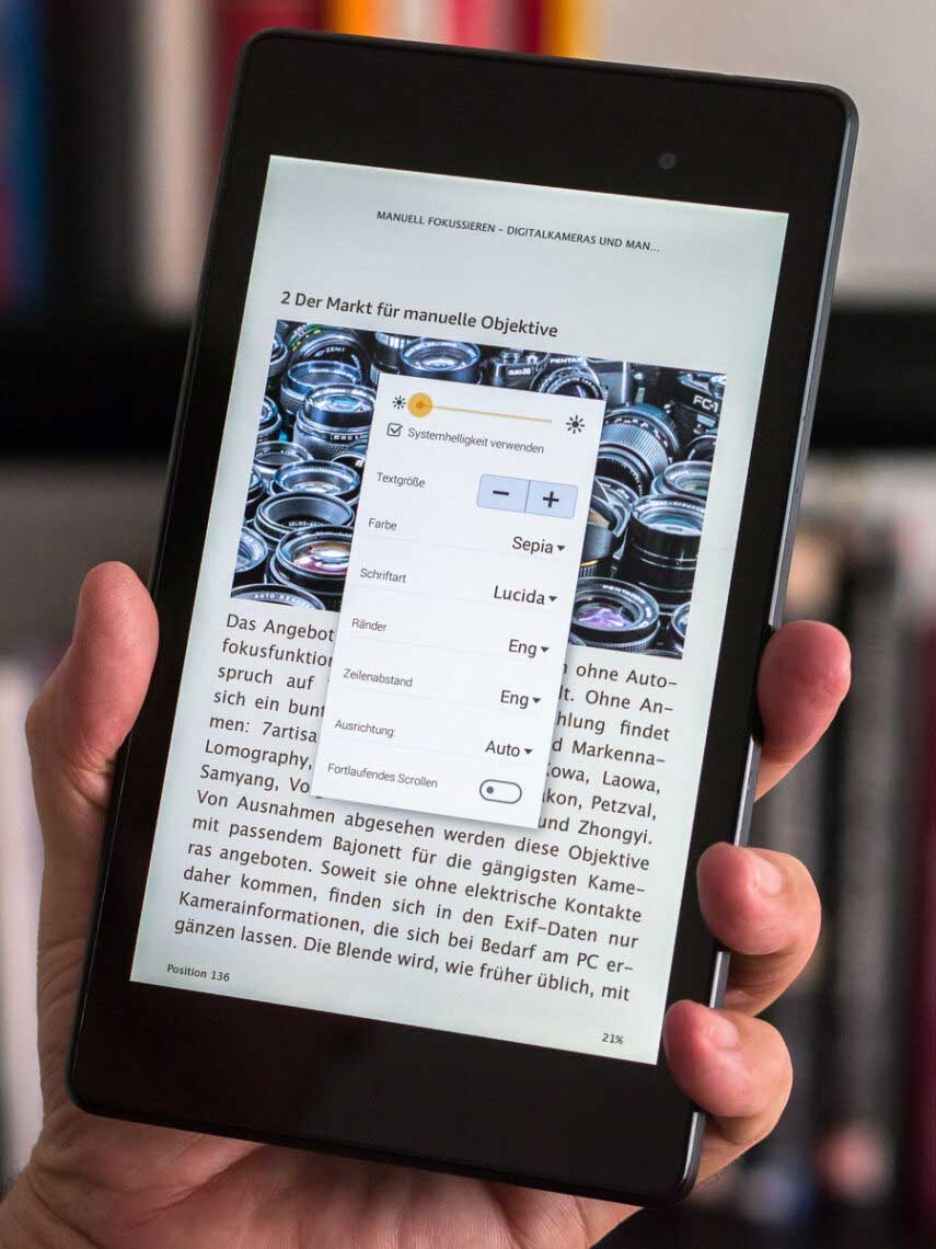 Kindle App. Wer profitiert von Altglas-E-Books?