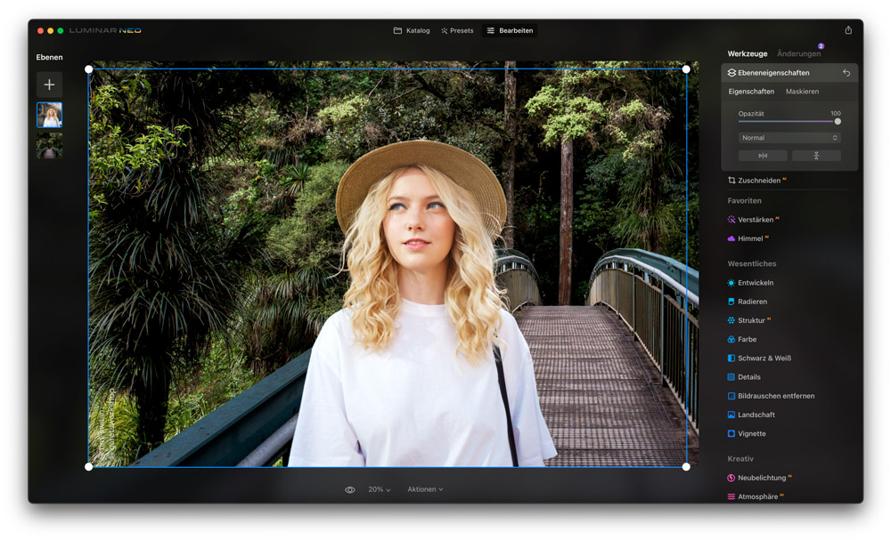 Luminar Neo bekommt Funktion für die Porträt-Hintergrundentfernung