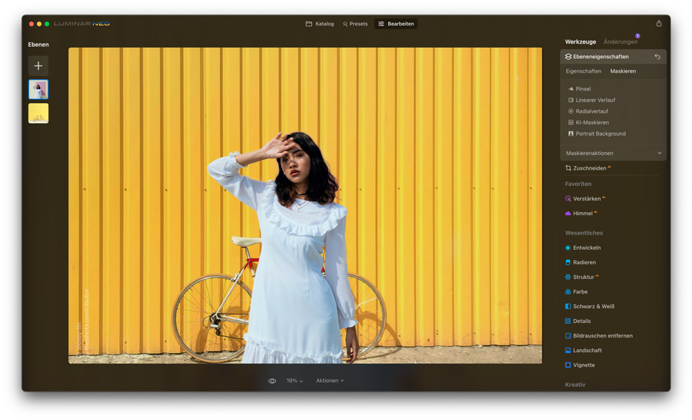 Luminar Neo bekommt Funktion für die Porträt-Hintergrundentfernung