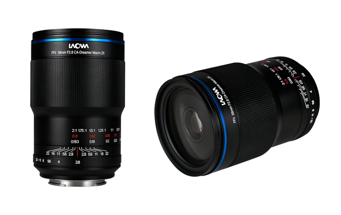 LAOWA 58mm f/2,8 2X Ultra Macro APO – 2-fach-Makroobjektiv für Sony E-, Canon RF-, Nikon Z- und L-Mount