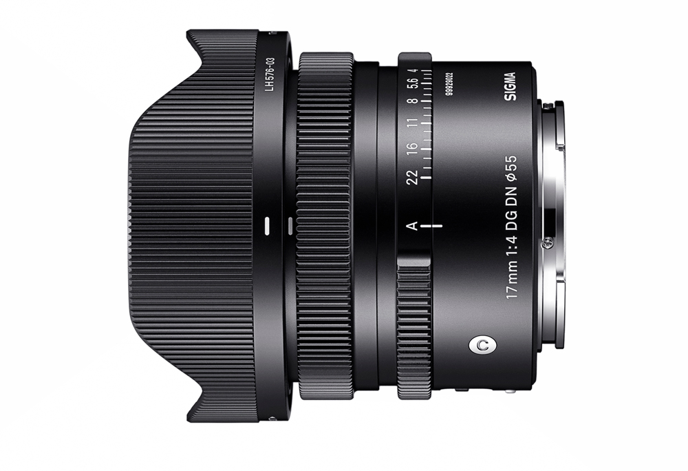 SIGMA 17mm F4 DG DN | Contemporary – Ultraweitwinlel-Objektiv für Vollformatkameras mit L- und E-Mount