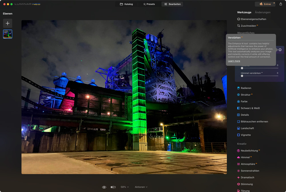 Luminar Neo Update 1.10.0 bringt Verbesserungen, mehr Kamera-Unterstützung und Bugfixes