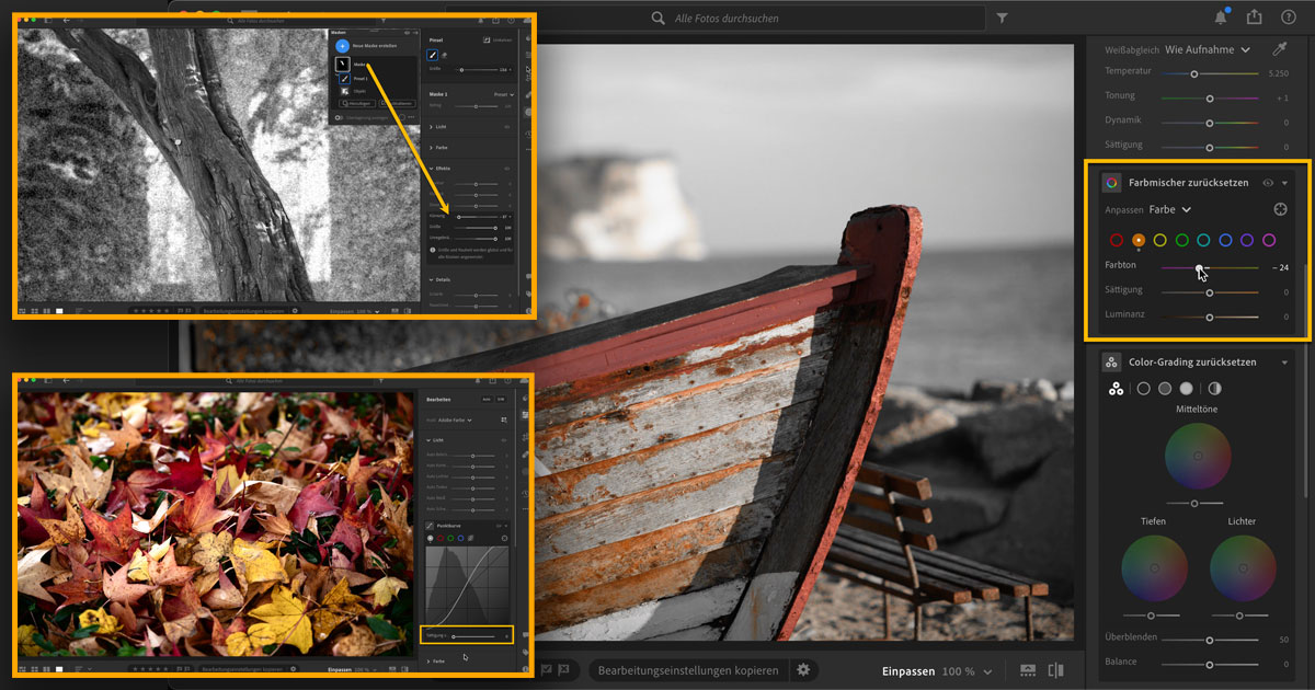 Die drei wichtigsten Neuerungen in Camera Raw, Lightroom und Lightroom Classic. Nützliche Neuerungen im Juni-Update in Camera Raw und „den Lightrooms“