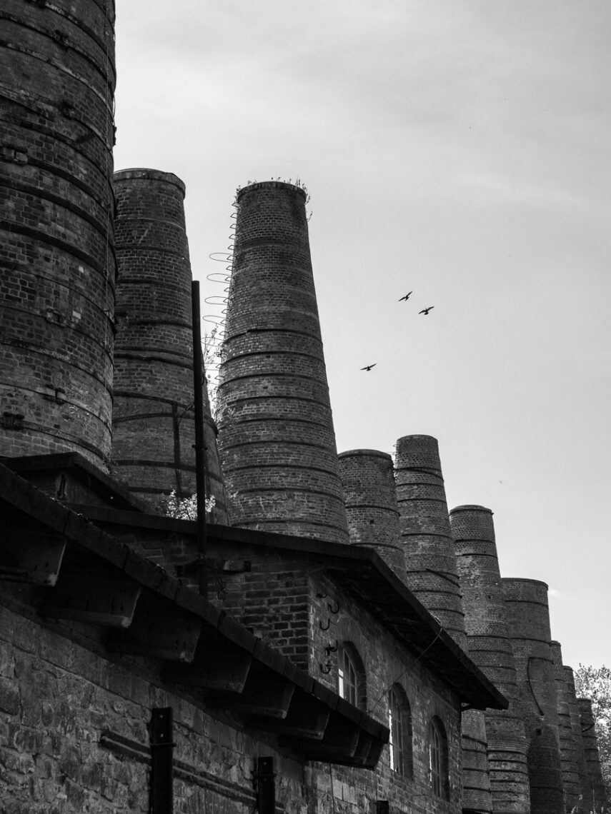 Schachtofenbatterie. Unterwegs im Museumspark Rüdersdorf