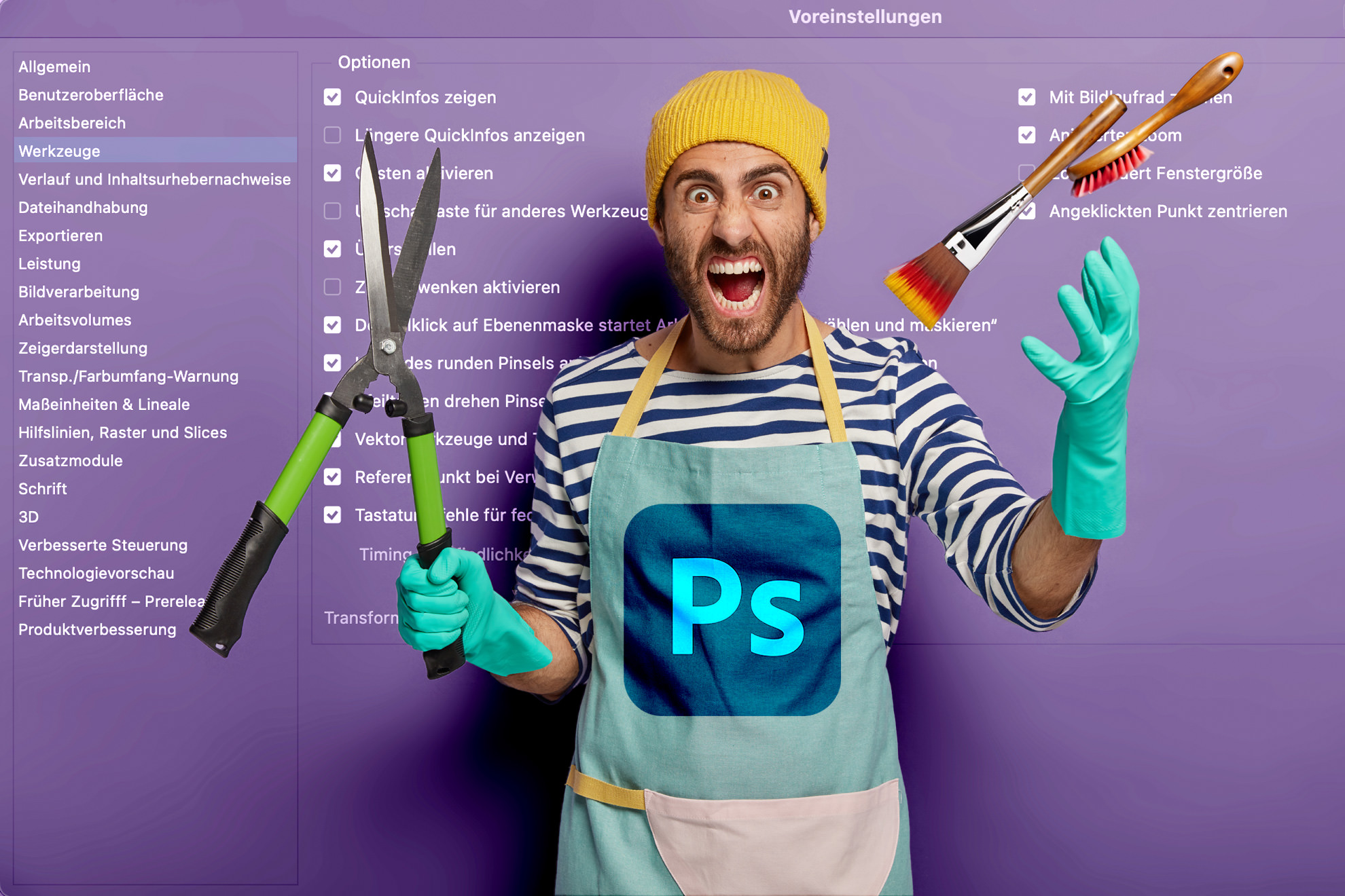 © Wayhome Studio – Adobe Stock. Photoshop-Hilfe: Wenn der Werkzeugwechsel nicht gelingen will