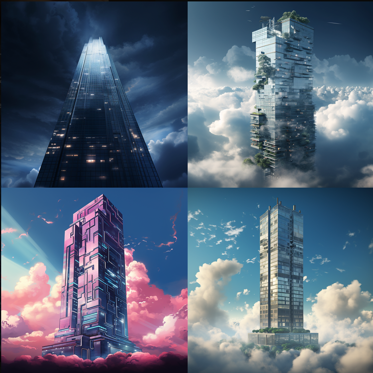 Skyscraper. Prompt-Inspiration: Miniaturisierung