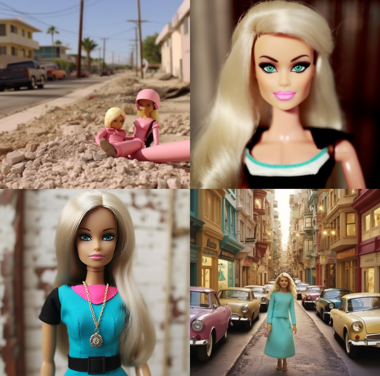 realworld barbie filmscene --weird 3000
