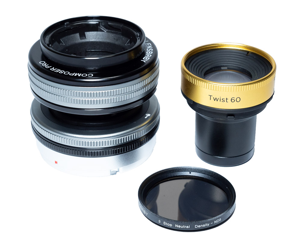 Neues Lensbaby Kreativ-Kit: Composer Pro II mit Twist 60 und ND-Filter