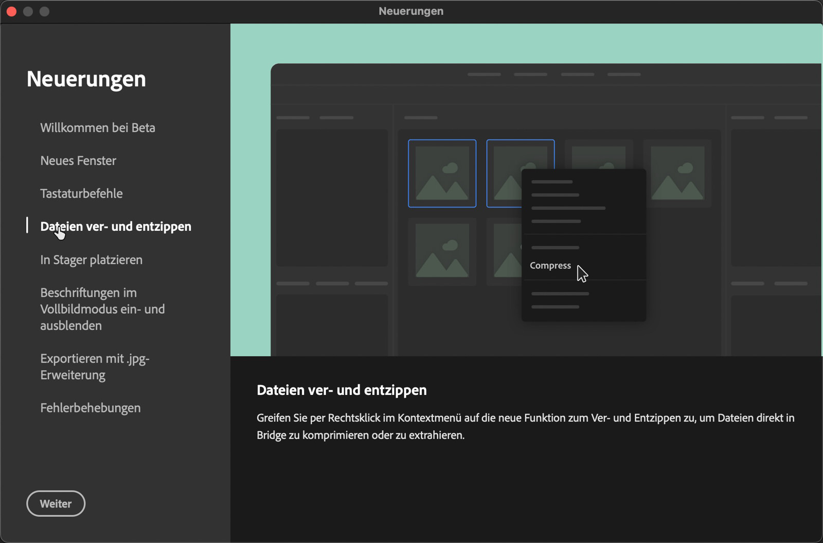 Neue Adobe Bridge Beta bringt neben Neuerungen auch eine alte Funktion zurück