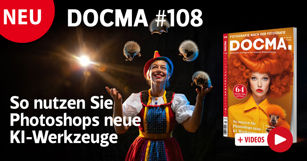 DOCMA 108 jetzt portofrei vorbestellen