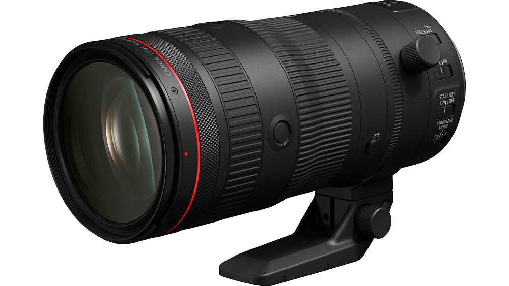 Canon kündigt Hybridobjektiv mit zwei optionalen Zoom-Motoren an