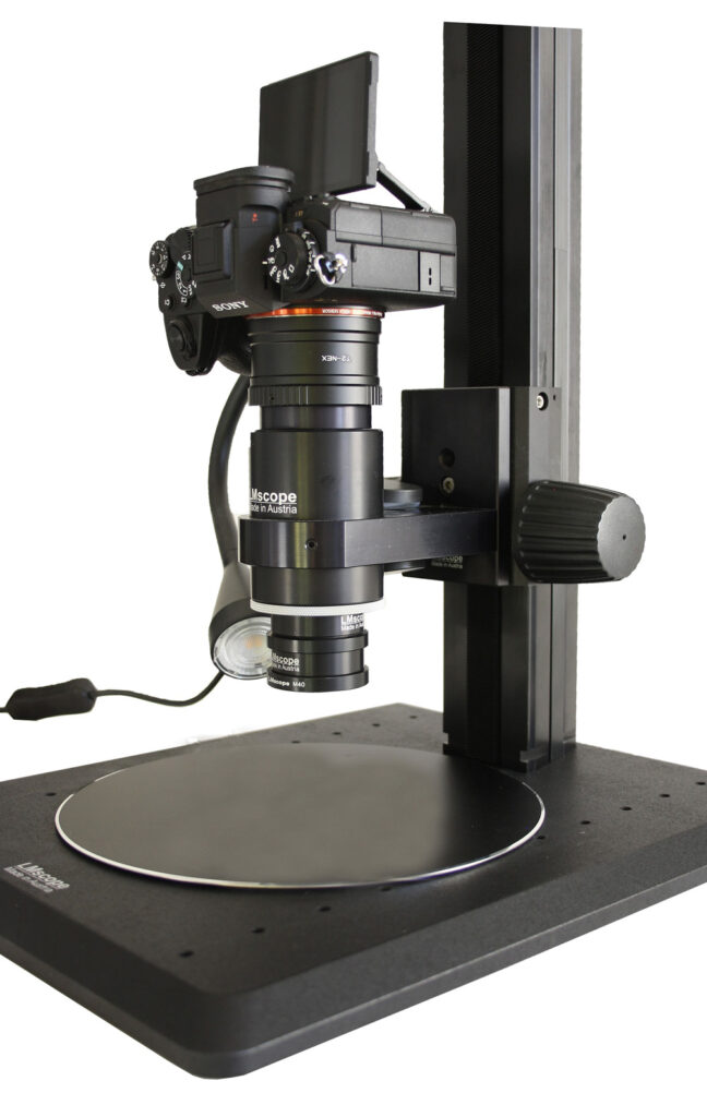 LM Makroskop 42x – Fotomikroskop für große Probenfelder