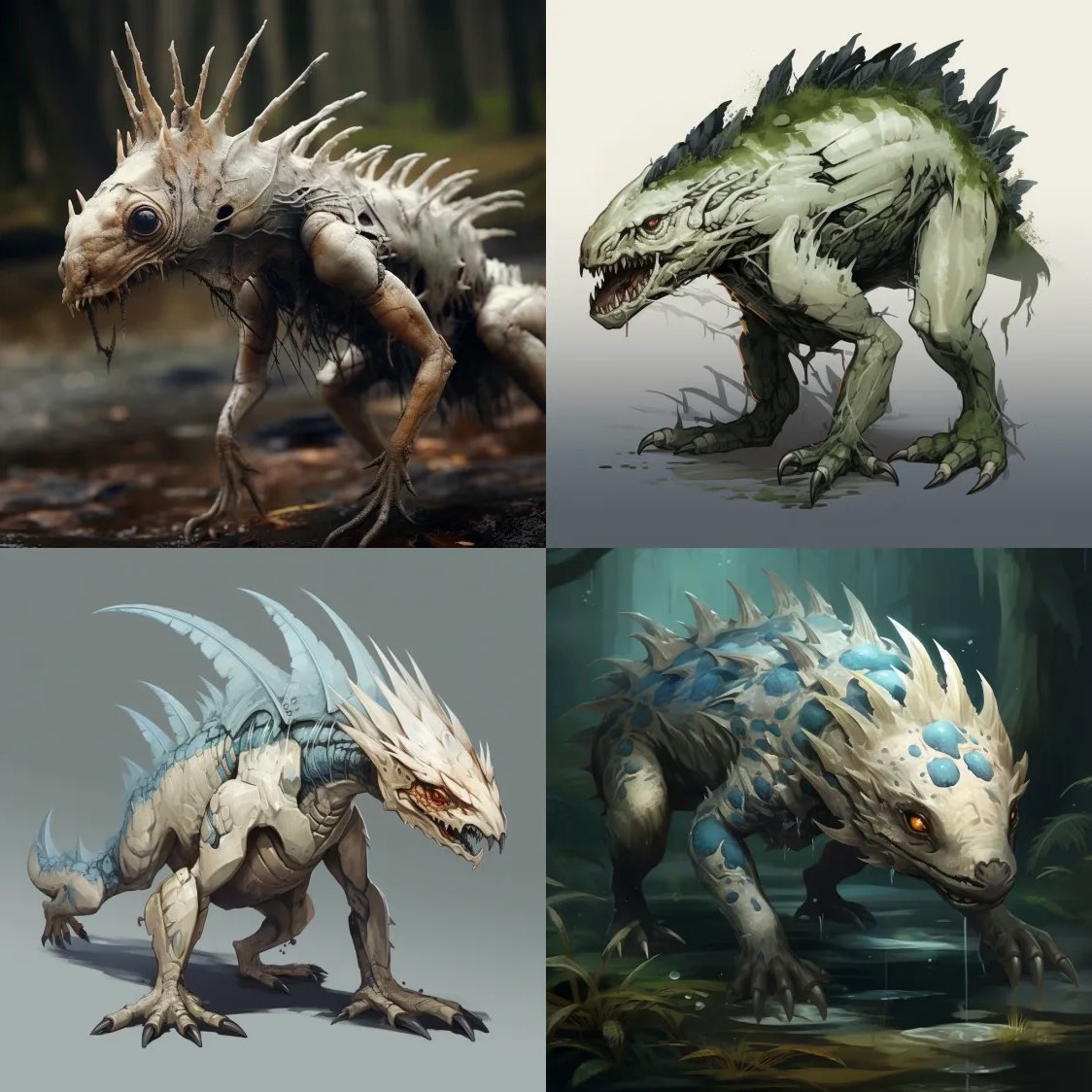 Hybrid creature. Mischwesen