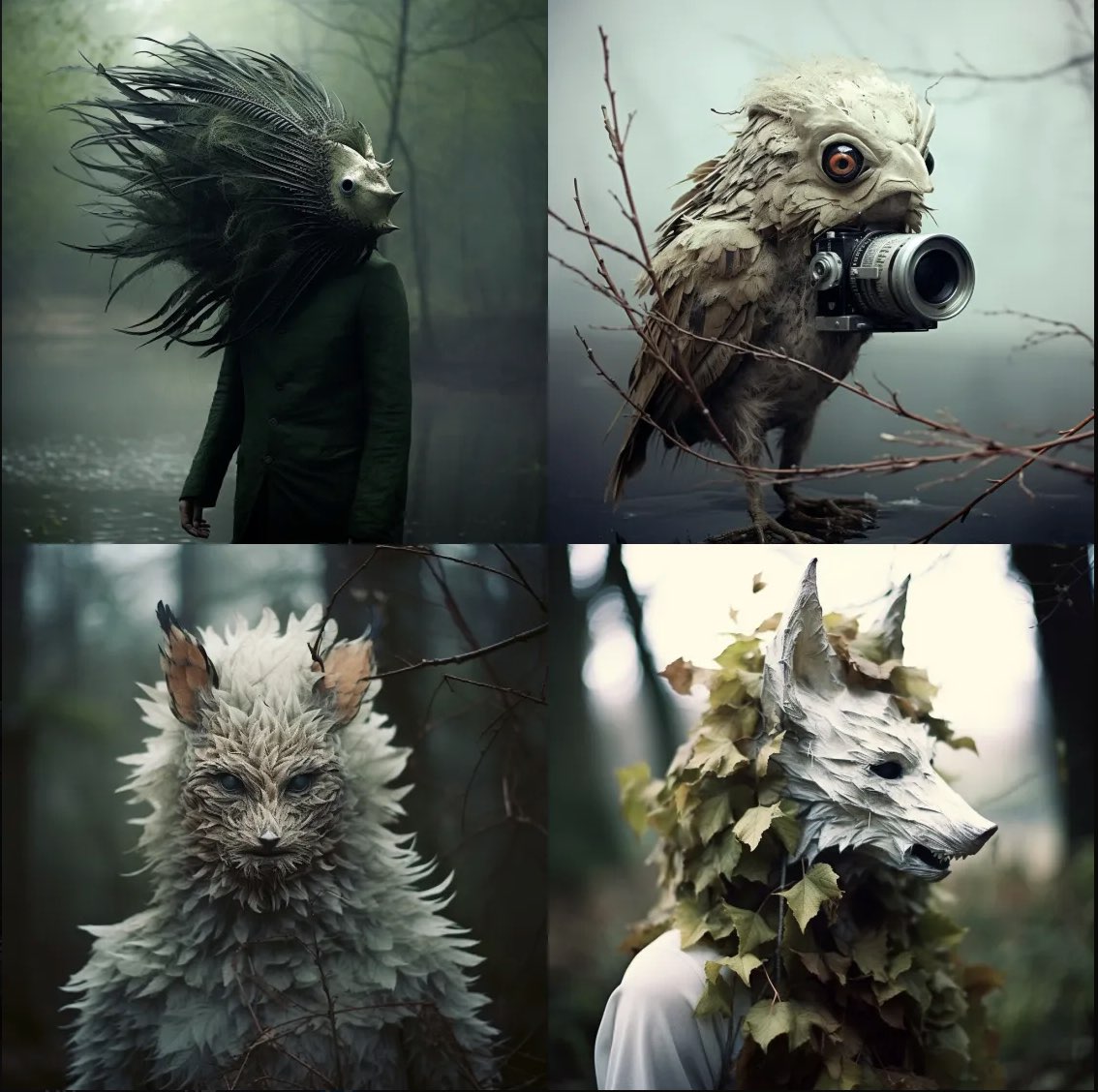 Photography, Hybrid creature. Mischwesen 