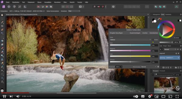 Sättigungsmaske in Affinity Photo 2