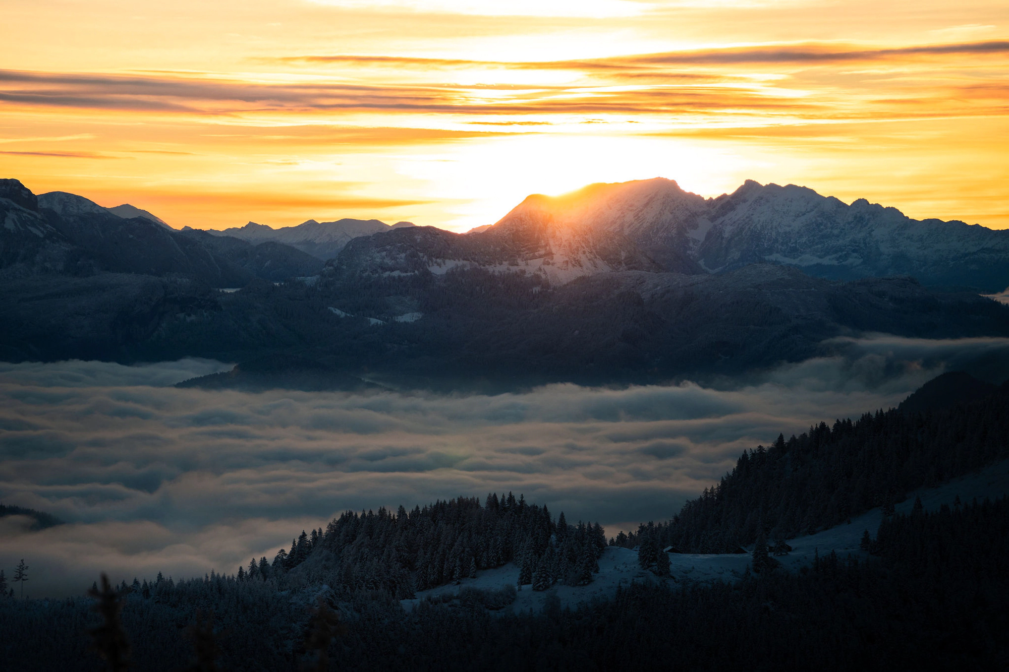 200mm -F4,5 – ISO 500 – 1/640s. Wie fotografiert man Berge im Winter, Sebastian Mittermeier?