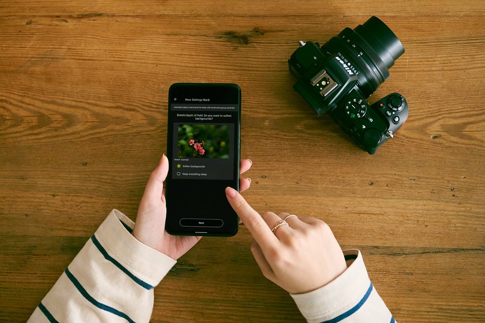 Nikon SnapBridge 2.11.0 mit neuer Funktion  „Einfache Aufnahme-Einstellungen“