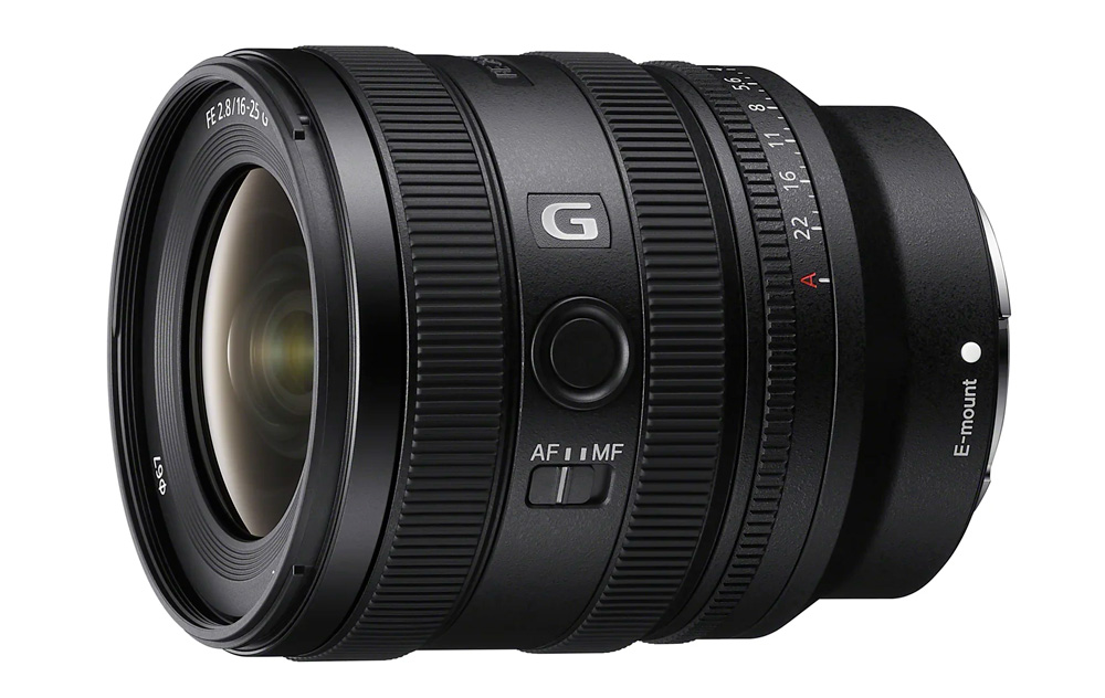 Sony FE 16-25mm F2.8 G – Bright wide-angle zoom for E-mount