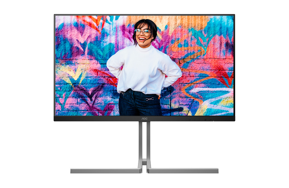 AOC offers affordable 27- and 32-inch monitors for creative people