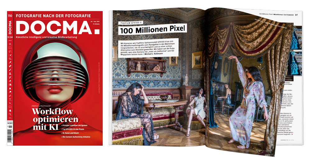 Die neue Ausgabe: DOCMA 110 im Überblick