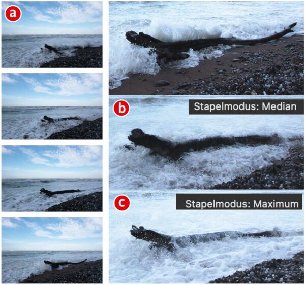 Stapelmodi und generative Ebenen mit Smartobjekten