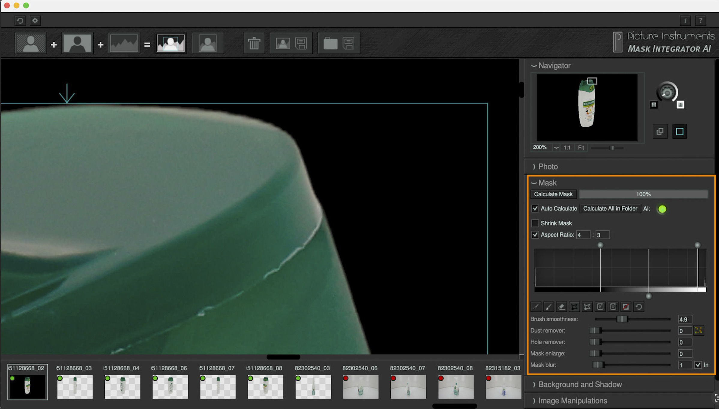 Im Mask-Integrator von Picture Instruments können Sie auch etwaige Helligkeitsäume für ein Bild oder alle ausgewählten Bilder in einem Rutsch reduzieren. © taste-your-world.de