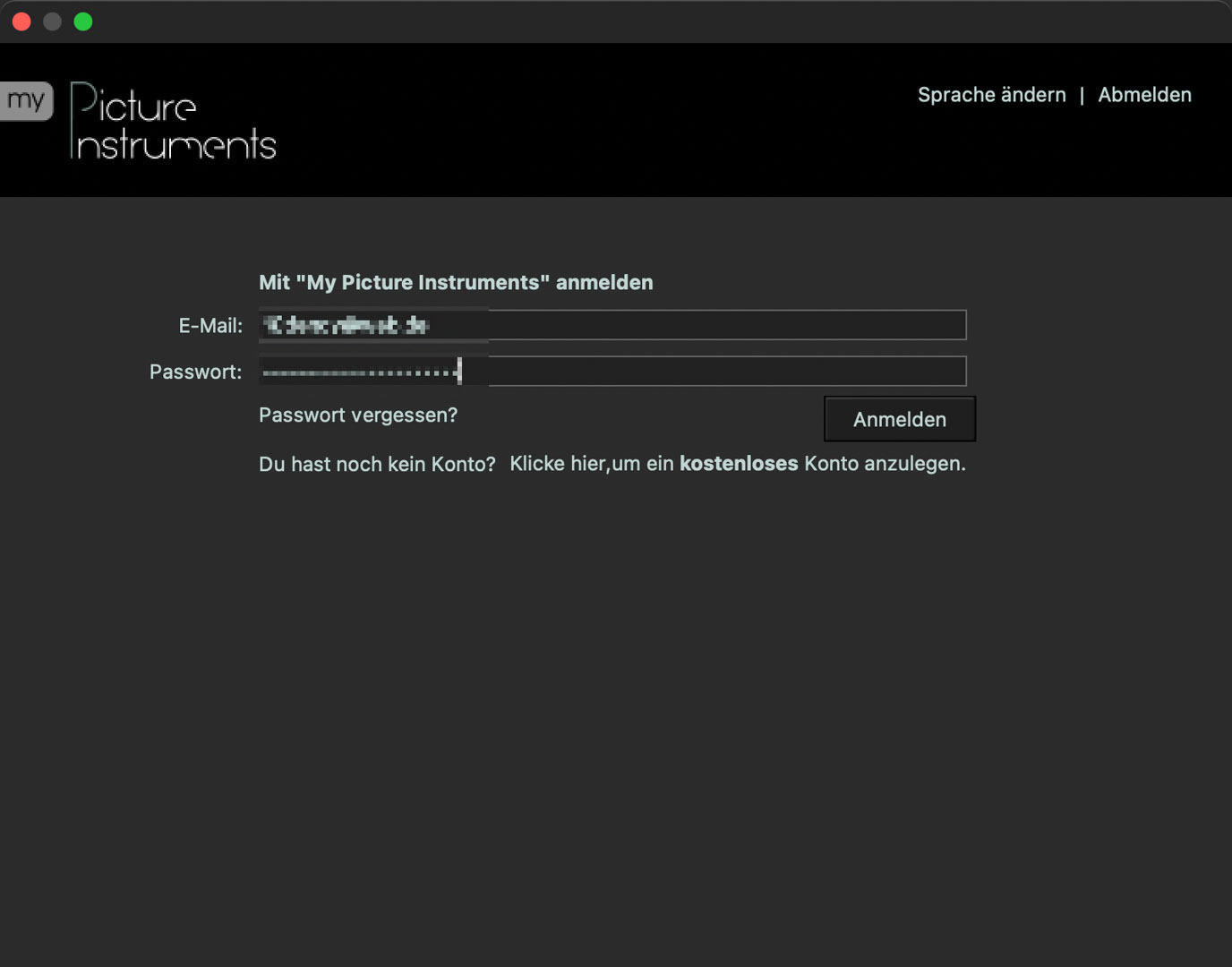 Haben Sie sich in „AI Processor“ angemeldet, übernehmen auch „Crop & Resize“ und der „Mask Integrator AI“ nach anschließenden Start diese Anmeldung.