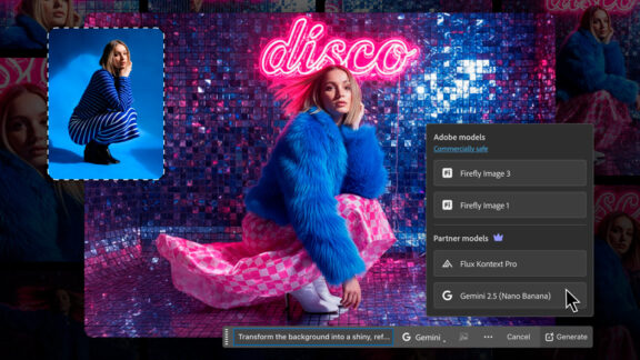 Adobe integriert erstmals externe KI-Modelle in Photoshops Generatives Füllen