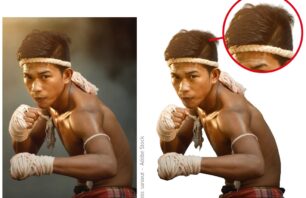 Auswählen und Maskieren per KI