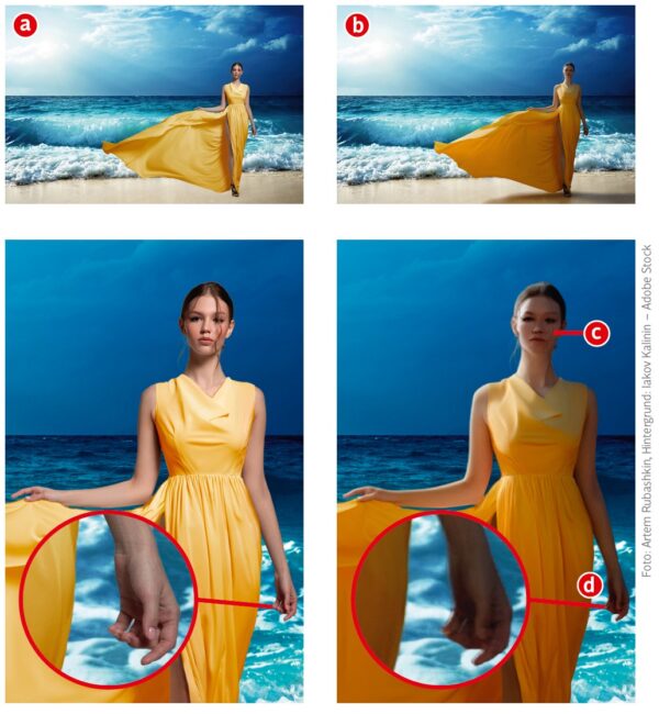 Harmonisieren: Fotomontagen auf Knopfdruck