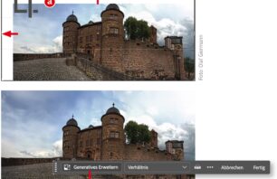Fotomontage-Elemente generieren und optimieren