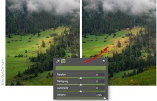 Camera Raw 17.4: Varianz in der Landschaftsfotografie