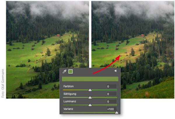 Camera Raw 17.4: Varianz in der Landschaftsfotografie