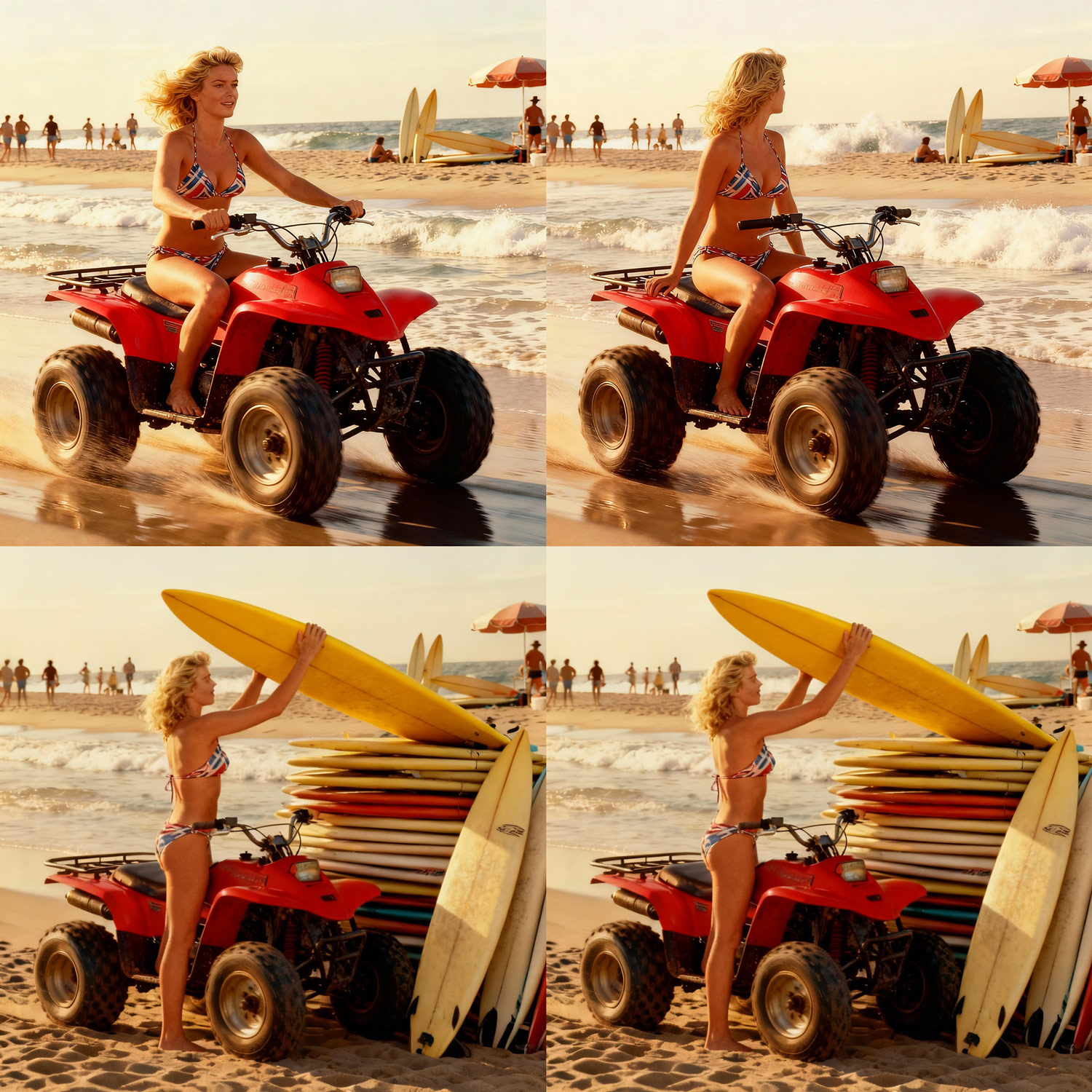 Man kann auf diese Weise inzwischen recht konsistente Geschichten erzählen, sollte dabei aber nicht allzu sehr auf das Weltwissen der KI vertrauen.