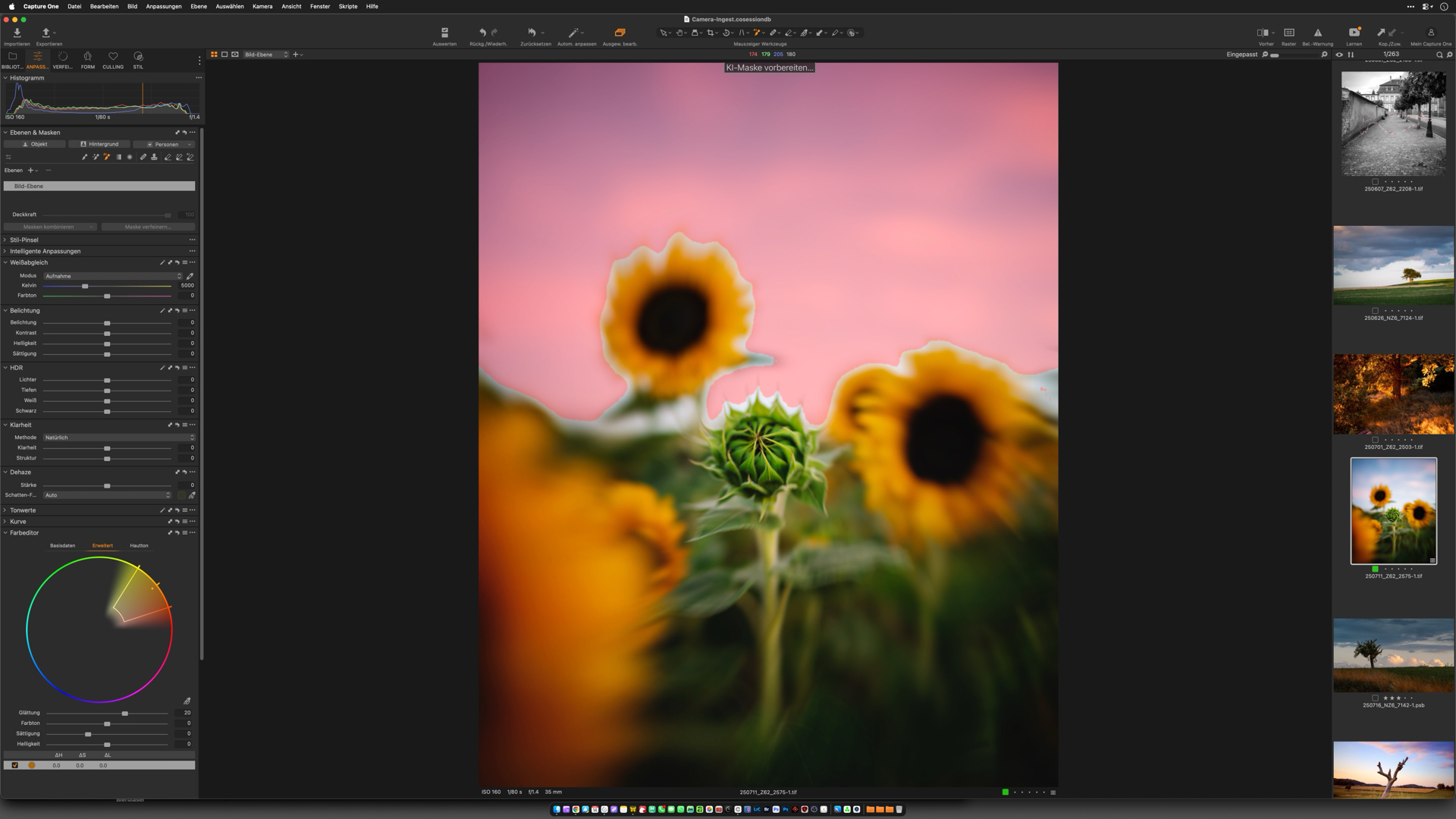 Bild: Olaf Giermann, Screenshot von Capture One