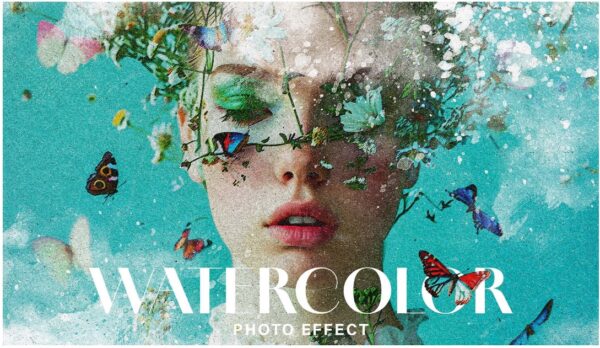 Wasserfarben-Fotoeffekt