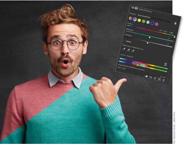 Basistricks für Farbton/Sättigung