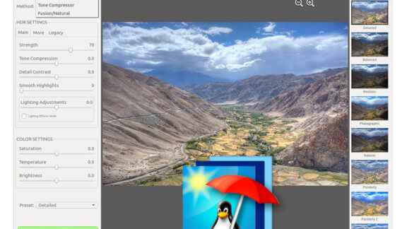 HDRsoft bringt Photomatix für Linux Version 3&nbsp;mit Verbesserungen bei Stapelverarbeitung, Preset-Verwaltung und Linux-Kompatibilität&nbsp;