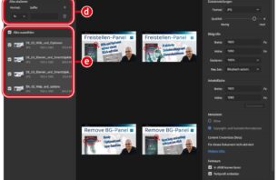 Photoshop für alte Hasen: Exportieren als