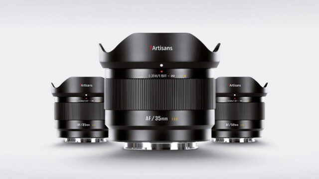 7Artisans präsentiert drei preisgünstige APS-C-Festbrennweiten